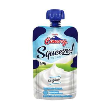 Promo Harga Cimory Squeeze Yogurt Original 120 gr - Blibli