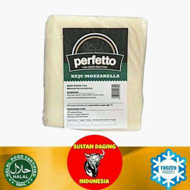 KEJU MOZZARELLA PERFETTO 250 GRAM/ KEJU MOZZARELLA/ KEJU MOZZARELLA PERFETTO 250GR/ KEJU MOZZARELLA