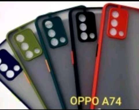 Silikon Aero Oppo A74 - softcase oppo - softcase terbaru