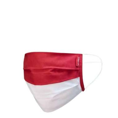 Masker Eiger 910006047 Non Medis Mask 2Ply Merah Putih