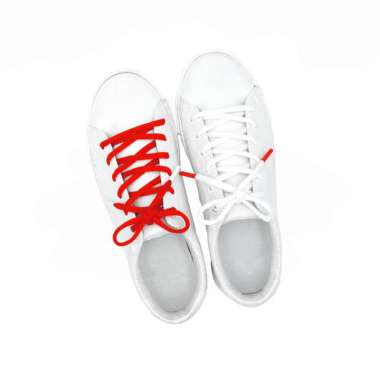 KIPZKAPZ MOS76 - Tali Sepatu Oval / Oval Shoelace [6mm] 115 cm Merah Putih