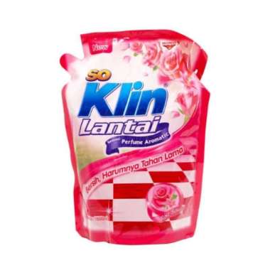Promo Harga So Klin Pembersih Lantai Merah Rose Bouquet 1600 ml - Blibli