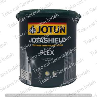 JOTUN Jotashield Flex - WHITE 2.5 LT / 4 KG Cat Tembok Dalam Exterior