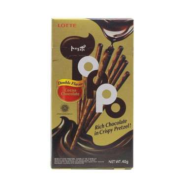 Lotte toppo choolate 40gr box