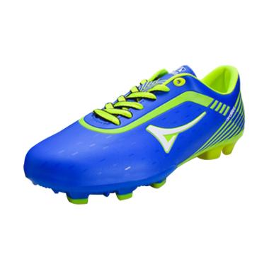 Ardiles Men Onix Sepatu Futsal - Biru Hijau Citroen