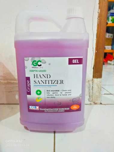 Hand Sanitizer 5 Liter Gel KEMENKES