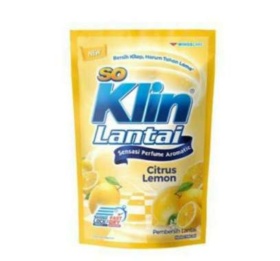 SO KLIN LANTAI citrus lemon 70ML So KLIN LANTAI CITRUS LEMON