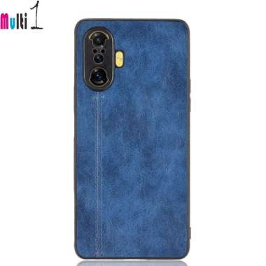 Case Xiaomi Redmi K40 Gaming - Redmi K40 Enhanced Edition Gaming Car Line PU Leather Material Slim B