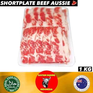 DAGING SAPI BEEF SLICE SHORTPLATE 1 KG IMPORT DARI AUSTRALIA ALA YOSHINOYA/BEEF SLICE/SHORTPLATE