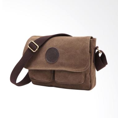 Dxyizu Canvas Tas Selempang Pria