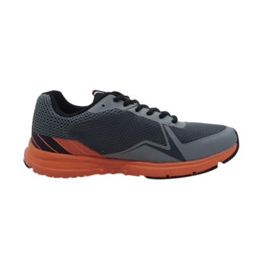 Eagle Thunderbolt Sepatu Lari Pria - Grey Orange