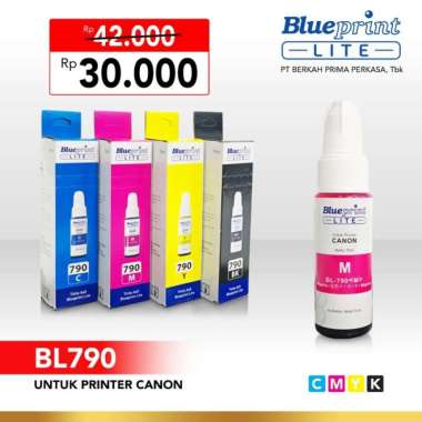 BLUEPRINT Tinta Canon 790 Lite For Printer Canon IP2770 MG2570 E410 Hitam