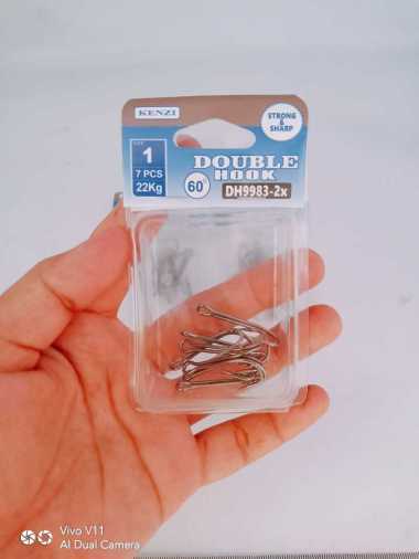 Mata kail double hook kenzi 01