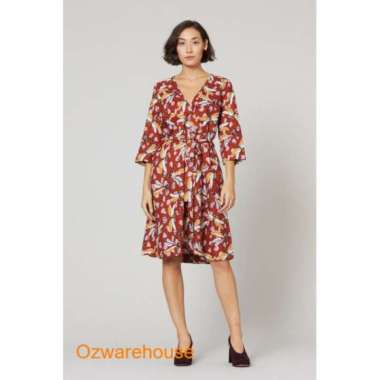 DRAGON FLY WRAP DRESS