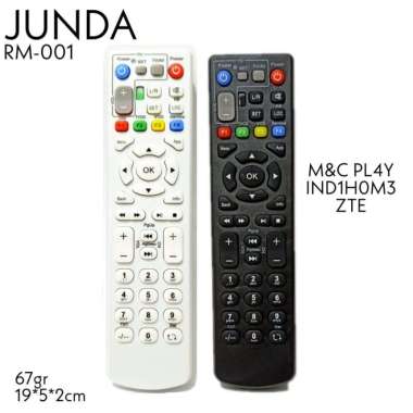 REMOTE DVB INDIHOME MNC PLAYER JUNDA RM-001