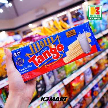 Promo Harga Tango Long Wafer Vanilla Milk 145 gr - Blibli