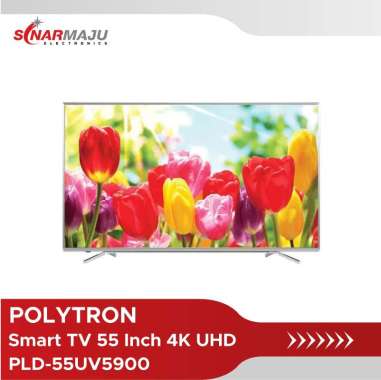 LED TV 55 Inch Polytron 4K UHD Smart TV PLD-55UV5900