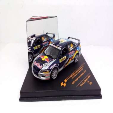Diecast Mobil Rally Mitsubishi Lancer Evolution IX Rally Deutschland