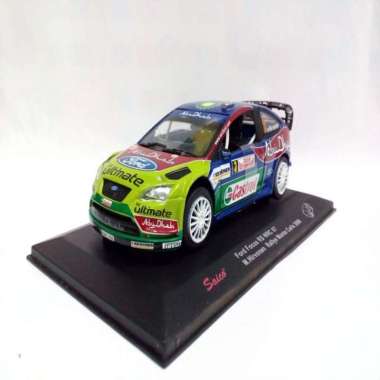 Diecast Mobil Rally Ford Focus Rs Wrc 07 M.Hirvonen Rally Monte Carlo
