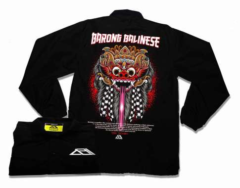 ALFIBI Coach Jacket Waterproof - BARONG BALINESE Edition - Jaket Berkualitas - Jaket Pria - Jaket Un