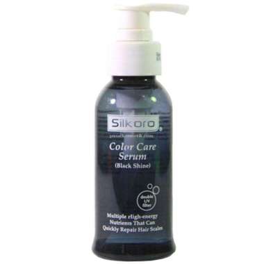 SILKORO HAIR SERUM 200ML / SILKORO SERUM HAIR COLOR HITAM