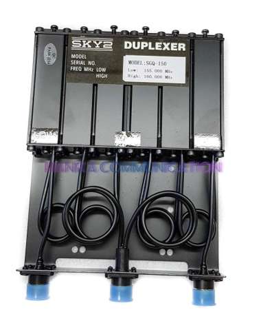 Sky2 SGQ-150 Duplexer VHF 155-160 Free Tuning Ori Repeater Tune SGQ150