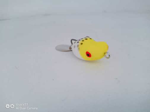 Umpan pancing casting soft frog umpan mainan umpan kodok kodokan softfrog 3cm 06