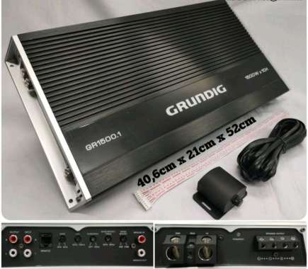 Grundig GR 1500.1 power 1 channel 5000 watt