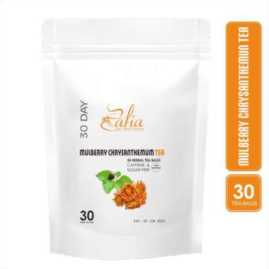 Mulberry Chrysanthemum tea / Teh Daun Mulberry Plus Bunga Serunai (30 Tea Bag)