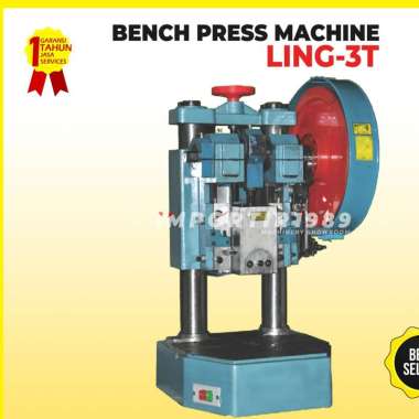 Mesin Pon 3 Ton Power Bench Press Stamping Machine Importir - LING3T