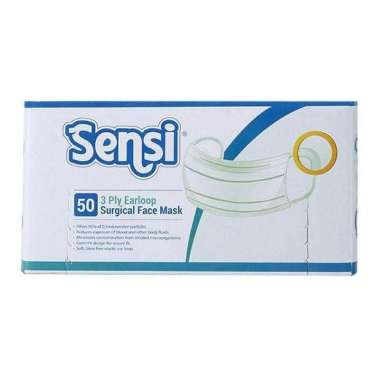 Original Sensei Earloop masker penutup wajah [ 50 pcs ]
