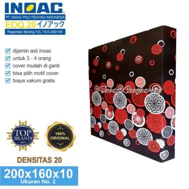 Kasur Busa Inoac EOQ D20 Semua Ukuran Tebal 10 cm / Kasur Busa Inoac Murah D 20 / Inoac Original 160