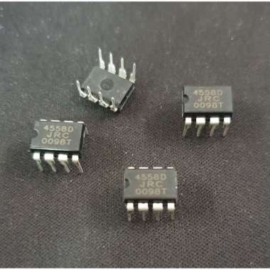 IC JRC4558D JRC 4558 4558D Dual Operational Amplifier