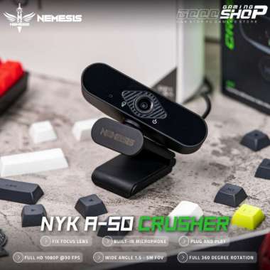 NYK NEMESIS A50 / A 50 CRUSHER Full HD 1080 Streamer Webcam Original