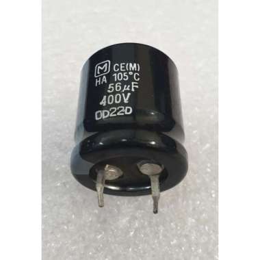 Elco Capacitor 56uf 400v Matsushita 105oC - original