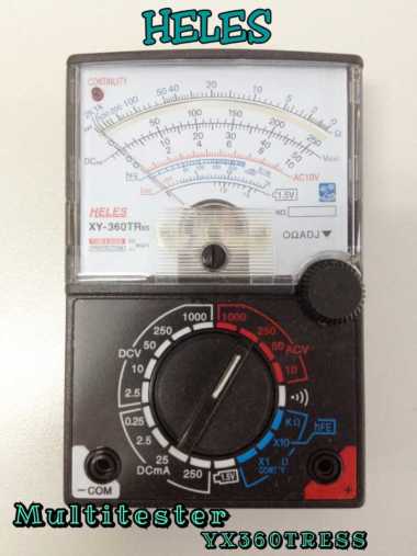Multitester HELES YX360 TRess Buzzer analog