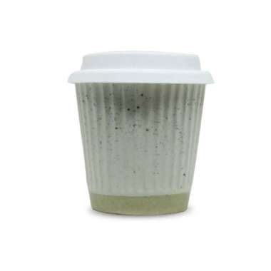 MANAKALA STRIPES REUSABLE CUP MINT 350 ML