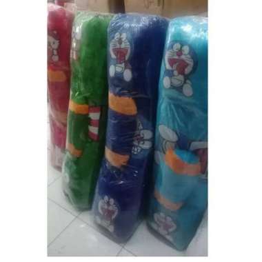 Surpet Kasur Bulu Tebal Karakter  Karpet Bulu Murah Surpet Karakter KITY MERAH
