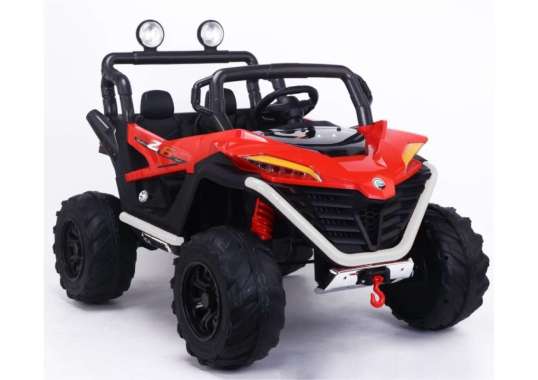 Yukita 988 Godzilla Mainan Mobil Aki Merah