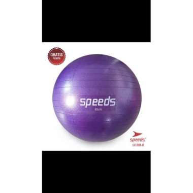 Gymball Bola Yoga SPEEDS 65CM BONUS + Pompa / Bola Fitness Yoga SPEEDS ORIGINAL GRATIS POMPA ORIGINA