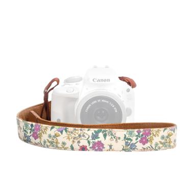Herringbone Icode Antique Flower Strap Kamera - Gudang Kamera Malang Pink