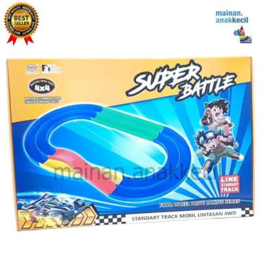 Track Tamiya Super Racing Track - Jalanan Tamiya - Track 2 Jalur Hitam