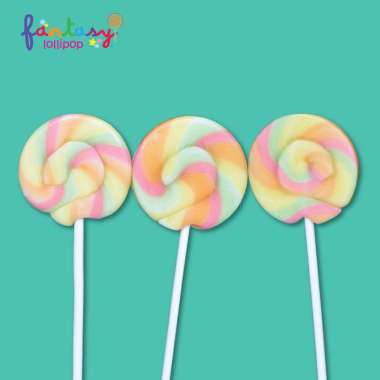 Lollipop Bundar Fruit Salad Milk 18gr