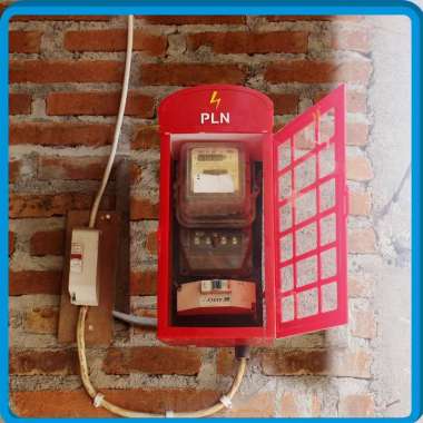 Box Meteran Listrik PLN Pascabayar Bahan Acrylic