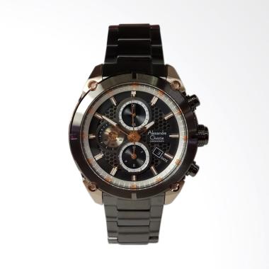 Alexandre Christie Chronograph Stainless Steel Jam Tangan Pria [AC6490MC] Grey