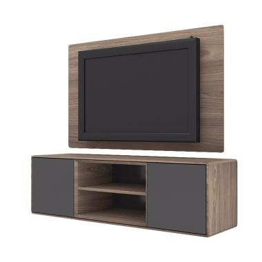 HighPoint PCI004-04 Cabinet Case Rak TV - Dark Grey