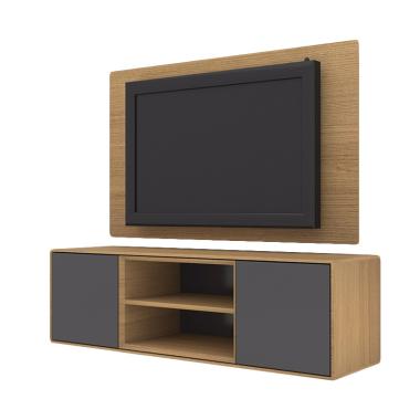 HighPoint PCI004-04 Cabinet Case Rak TV - Dark Grey