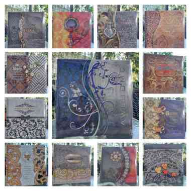 Album Foto BATIK 10 Sheet Magnetik (3R/4R Bisa Muat 120 Foto)
