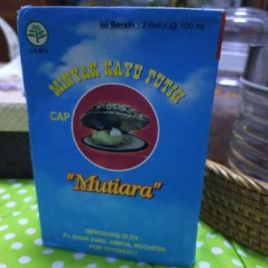 Minyak Kayu Putih Mutiara 100 ml 100% Asli Ambon