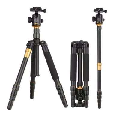 BKP Beike Q666 Portable Professional Tripod Monopod